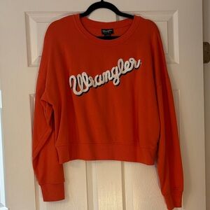 Wrangler Vibrant Orange Crewneck